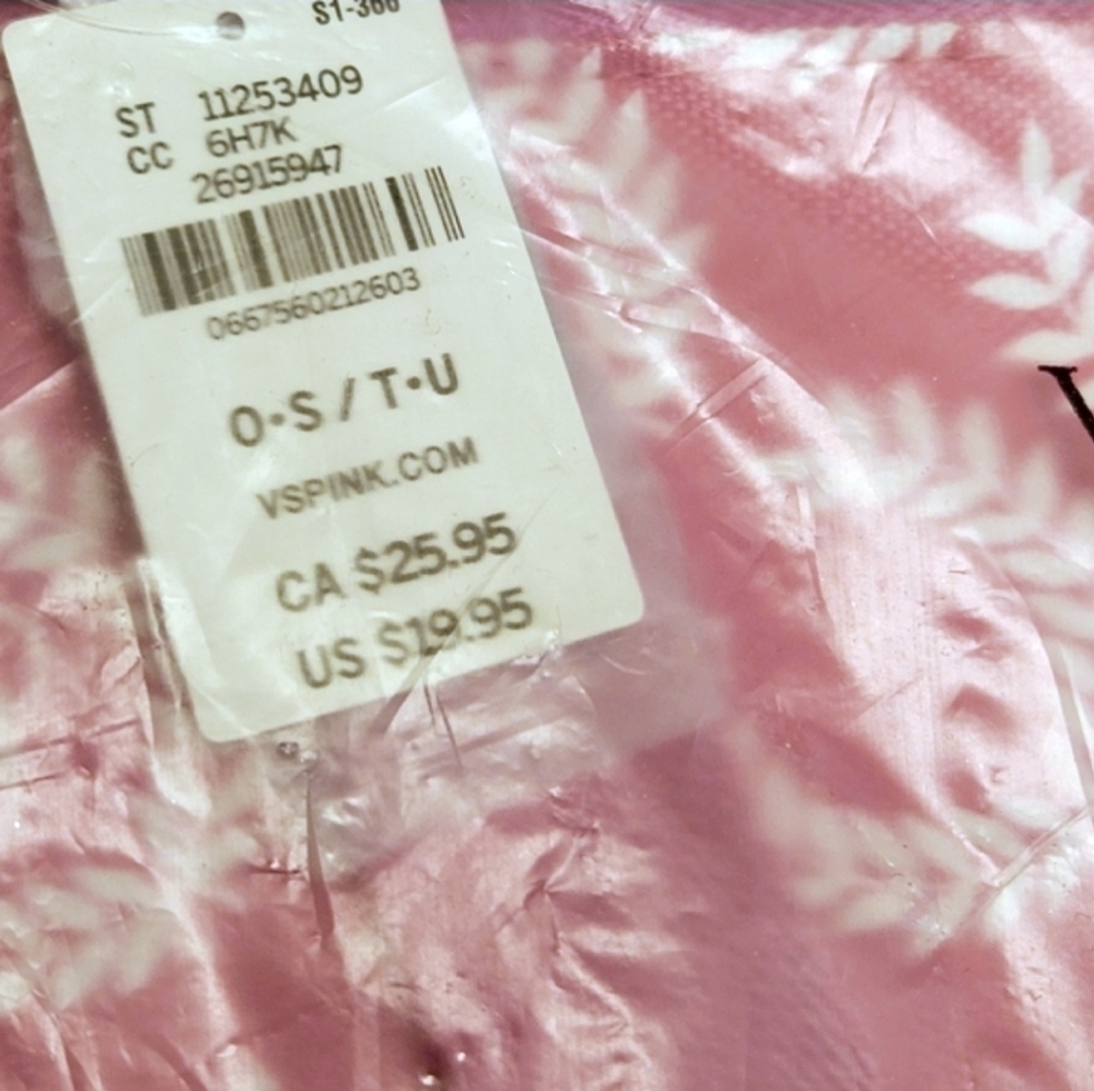 PINK Victoria's Secret Top-Zip Pouch NWT - Picture 3 of 5